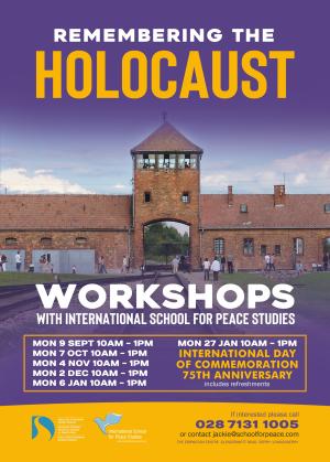 Flyer for Remembering The Holocaust | CRC NI
