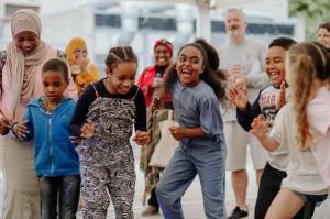 Children and parents dancing | NICRC