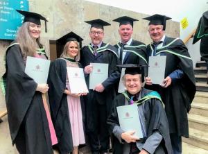 Gail McCune at her graduation | CRC NI