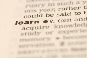 the dictionary image of learning | NICRC