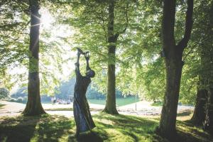 A statue among the trees | CRC NI